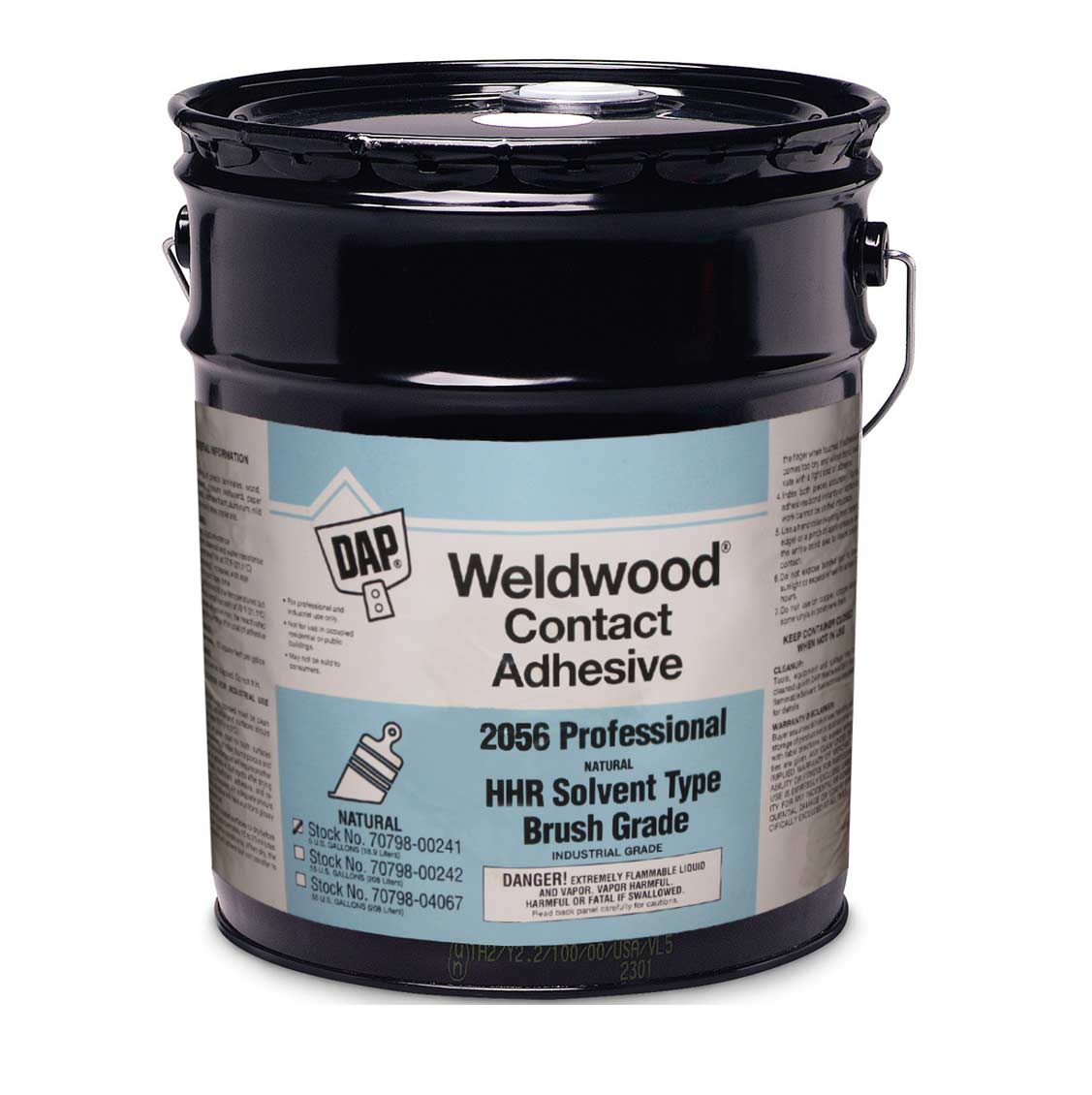 2056_brush_grade-adhesive_5_gal 2056 brush grade adhesive 5 gallon