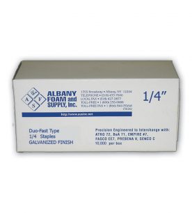 Staples Duo Type 1/4 Inch Galvanized