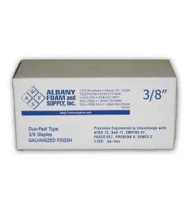 Staples Duo Type 3/8 inch Galvanized 5000 per