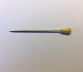 Plastic Yellow Headpins